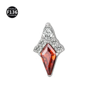Versatile Minimalist Kite-shaped Rhombus Earring Studs