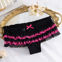 Lace Panties With A Low-rise Design For A Girly Vibe