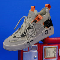 Flying Woven Men's Zhongbang Casual Sneakers