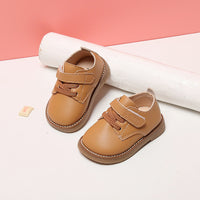 Fashion Temperament Trend Leather Baby Soft-soled Toddler Children's Shoes