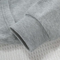Rose And Letter Print Hoodie Casual Sweatshirt Men And Women