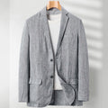 Linen Loose Plus Size Suit Men's Casual Jacket