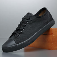 Men's Breathable Casual Fashion Lace-up Canvas Shoes