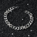Thorn-Embroidered Hip-Hop Street-Style Stainless Steel Bracelet