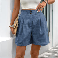 Fashion Solid Color Casual Straight-leg Women's Pants