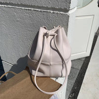 Soft Leather Underarm Bag Womens Simple Versatile Casual