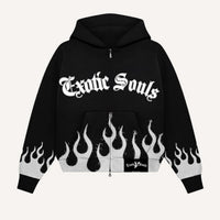 Fashion Casual Printed Polyester Sweater
