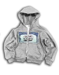 Loose Archaic Personality American Printed Hooded Long Sleeve Pullover Pocket Sweatshirt