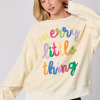 Letter-embroidered Hoodie For Women Casual Pullover Top