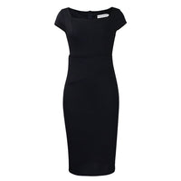 Womens Short Sleeve Pencil Skirt Dress