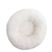Plush Warm Dog Bed In Winter