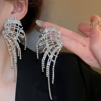 Stylish Letter-shaped Tassel Earrings