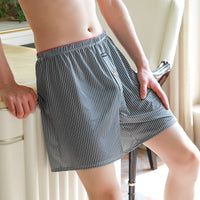 Men's Fashion Personality Ice Silk Loose Shorts