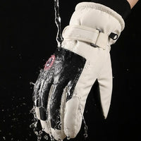 Winter Fleece-Lined Thermal Touchscreen Ski Gloves