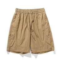 Summer Casual Five Points Youth Popularity Men's Loose Quick-drying Ice Silk Shorts