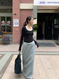 Lazy Casual Sweatshirt Skirt For Women