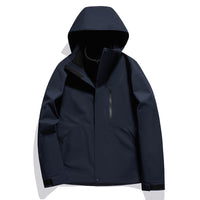Detachable Windproof And Waterproof 3-in-1 Winter Two-Piece Set For Men And Women