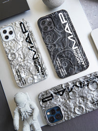 Mobile Phone Case For Landing In Lunar Three-dimensional Craters