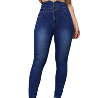 Women's Stretchy Slim-fit High-waisted Denim Jeans