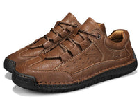 Plus-size Outdoor Hiking Shoes Round-toe Solid Color