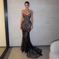 Womens Off-Shoulder Mesh Tube Dress