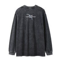 Hound Character Printed Men's Long Sleeve