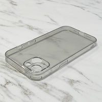 Stepless HD Transparent Tempered Glass Phone Case