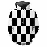 Autumn New Digital Printing Hooded Sweatshirt