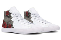 Printed Couple High-top Canvas Shoes