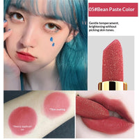 Little Golden Diamond Shimmer Lipstick Velvet Matte Opacity