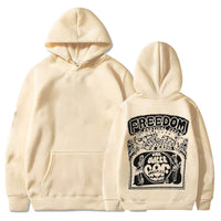 Hip Hop Cartoon Printed Long-sleeved Hoodie
