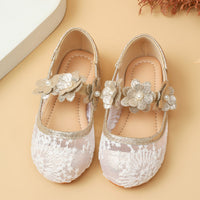 Ancient Style Soft Bottom Embroidered Flower Chinese Style Princess Single-layer Shoes