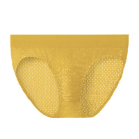 Men's Underwear Ice Silk Solid Color Low Waist