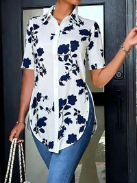 Fashionable Printed Women's Top