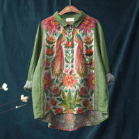 Women's Fashion Polyester Shirt Dress