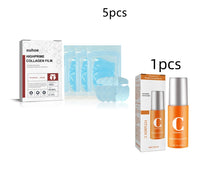 Collagen Film Fade Wrinkles Skin Plump Moisturizing Eye Skin Rejuvenation Film