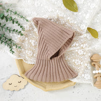 Baby And Infant Hat Scarf All-in-one Warm Keeping Sleeve Cap