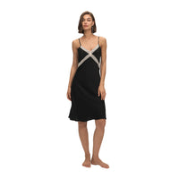 Sexy Lace Bodycon Backless Nightgown For Loungewear