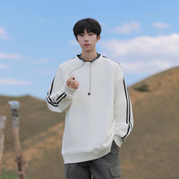 Men's Fashion Striped High Street Loose Top