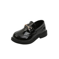 Girls Fashion British Children's Single-layer Shoes