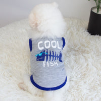 European And American Vest Type Small Fish Cat Clothes