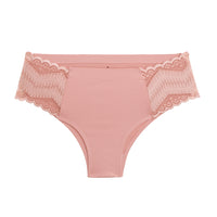 Lace Stitching Women's Cutout Seamless Low Waist Thong