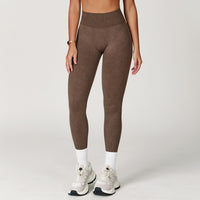 Seamless Stone Washed Yoga Pants High Waist Hip Lift Tight Trousers