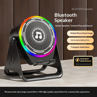 Wireless Smartphone Holder With Bluetooth-sensing Speaker