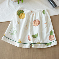 Women's Summer Thin Cropped Loose And Sweet Home Pants