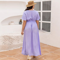 Fashionable Slim-fit Sexy And Elegant Plus-size Work Dress For Women