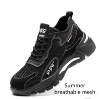 Men's Safety Shoes Anti-smashing And Steel Toe