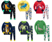Long-sleeved Cotton Children's Pajamas Air-conditioning Clothes