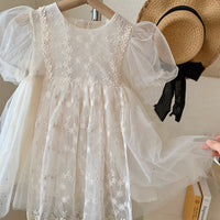 Fashion Personality Dress Girl Bubble Sleeves