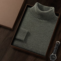 High Lapel Loose Comfortable Basic Sweater